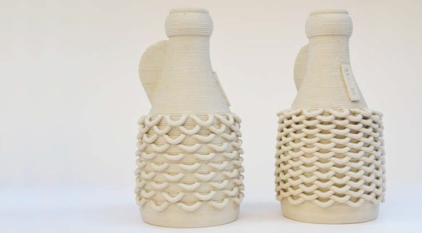荷兰公司vormvrij 3D 用粘土为材料打印大型陶瓷件