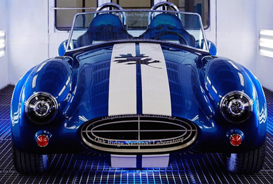 ORNL接近完美3D打印经典款超跑Shelby Cobra