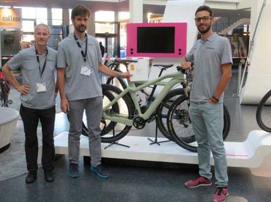 PLA材料3D打印自行车架获Eurobike金奖