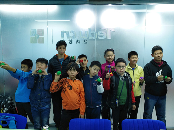 北京大钟寺校区：少儿3D打印万圣节活动开班盛况