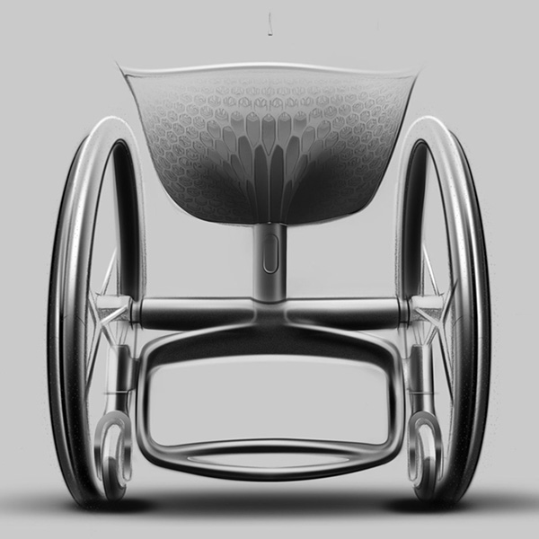 Layer工作室推出世界首款3D打印消费级轮椅