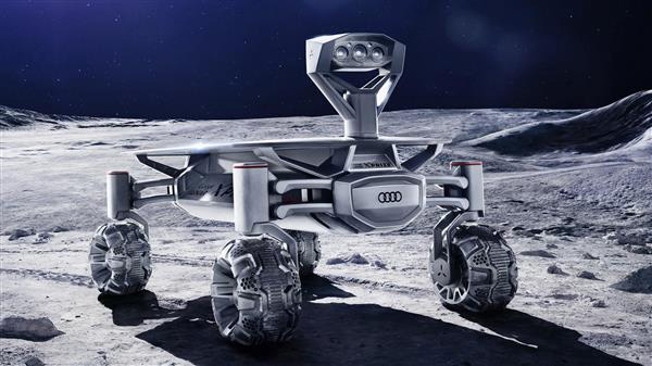 奥迪将在2017发射3D打印月球车——Lunar Quattro