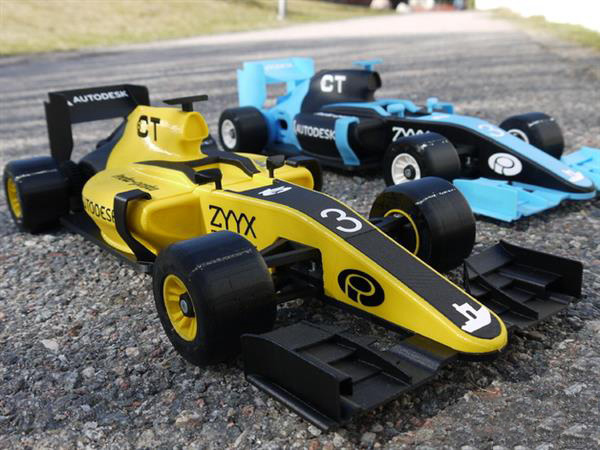 OpenRC F1赛车可以被3D打印