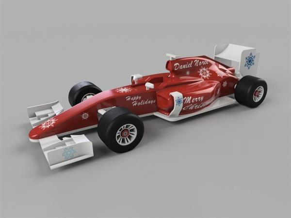 OpenRC F1赛车可以被3D打印