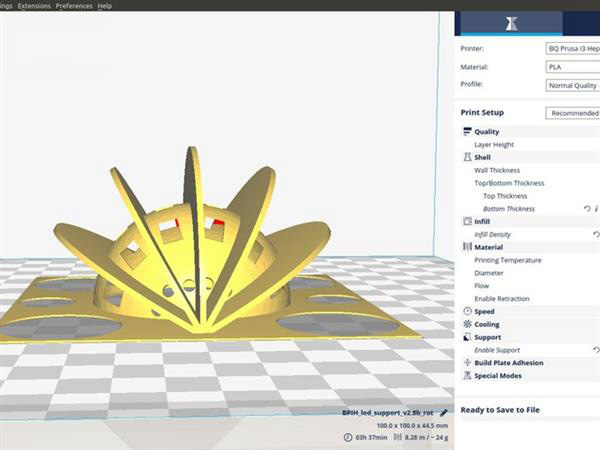 3D打印的“超级月亮”——多功能月相时钟发布