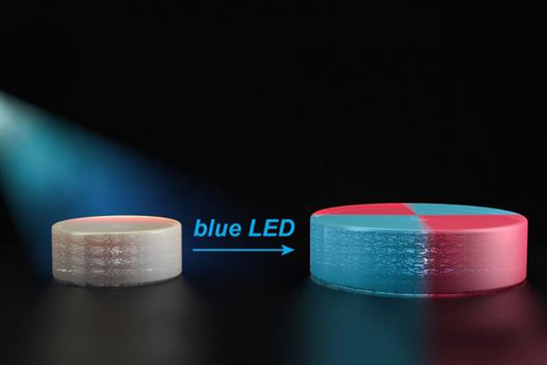 麻省理工学院用LED灯改变3D打印对象化学结构