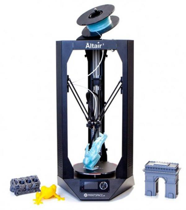 PrintSpace 3D推出全封闭的delta式3D打印机Altair 3 Pro