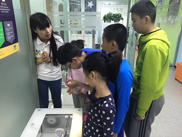 北京大钟寺校区：少儿3D打印五一活动课开班盛况