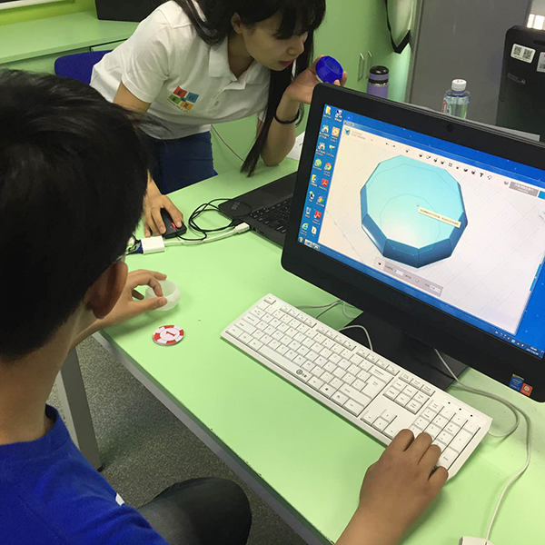北京大钟寺校区：少儿3D打印五一活动课开班盛况